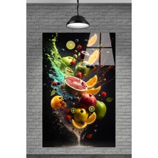 Petmudo AVM Meyve Tabağı Cam Tablosu