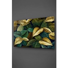 Petmudo AVM Renkli Yapraklar Cam Tablo