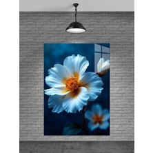 Petmudo AVM Çiçek Cam Tablosu Ev Dekorasyon,balkon Dekorasyonu,dekoratif,duvar Tablo,mutfak Tablo,hediyelik