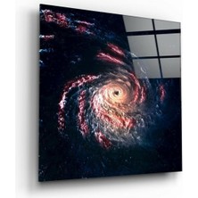 Petmudo AVM Kara Delik Uzay Cam Tablo | Hediyelik, Dekoratif, Ofis, Mutfak