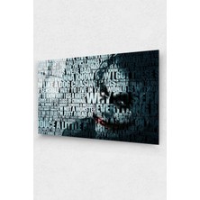 Petmudo AVM Joker Cam Tablo, Film Tablo, Aktör Tablo, Duvar Dekor, Büyük Tablo, Cam Duvar Tablo