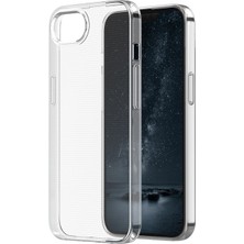 Paladyum Case iPhone 16E Uyumlu Şeffaf Silikon Kılıf