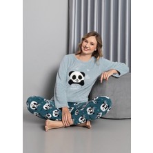 Lady Wellsoft Ayıcıklı Pijama Takımı