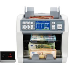 Baove GB9200 Pro Mix Çift Katlı Karışık Para Sayma Makinesi - 20 Ülke Parası - Yazıcılı - Çift Ekranlı