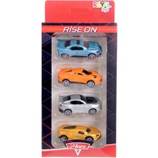 Dekofon Rise On 4'lü Mini Araçlar