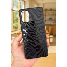 Vip Case Samsung Galaxy A31 Uyumlu Zebra Desenli Silikon Darbe Emici Klasik Korumalı Rubber Kılıf 277