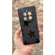 Vip Case Realme 12 Pro Uyumlu Star Desenli Silikon Darbe Emici Klasik Korumalı Rubber Kılıf 277