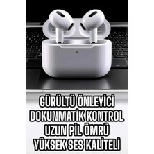 Hsc Bilişim 3.nesil Tws Bluetooth Kulaklık Mikrofonlu Anc Özelliği Dokunmatik Kontrol