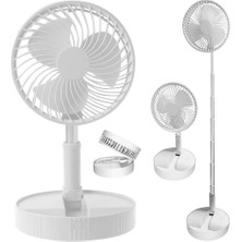 Hsc Bilişim Teleskopik Fan Vantilatör 4 Modlu Şarjlı Katlanabilir Yükseltilebilir Taşınabilir Serinletici Porta