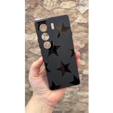 Vip Case Tecno Camon 40 Pro Uyumlu Star Silikon Darbe Emici Klasik Korumalı Rubber Kılıf 277