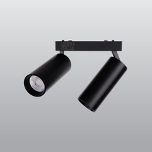 Kassel Aydınlatma Ack 48V Slim Magnetik LED Ray Spot Armatür 10+10W Günışığı
