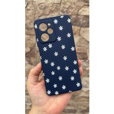 Vip Case Poco X5 Pro Uyumlu Mini Papatya Desenli Silikon Darbe Emici Klasik Korumalı Rubber Kılıf 277