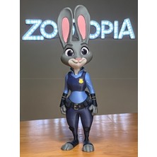 Zootropolis Juddy Hoops Polis Figürü 15CM