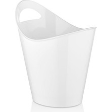Ztf Global Trade Gastroplast 4 Lt Buz Kovası – Şık Tasarım, Dayanıklı Plastik, Şampanya ve Içecek Soğutucu Kovası