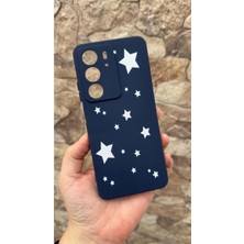Vip Case Realme C75 Uyumlu Mini Yıldız Desenli Silikon Darbe Emici Klasik Korumalı Rubber Kılıf