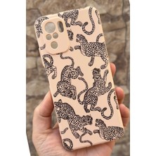 Vip Case Xiaomi Redmi Note 10 ve 10S Uyumlu Leopar Desenli Silikon Darbe Emici Klasik Rubber Kılıf