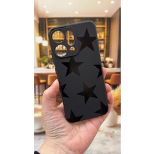 Vip Case Oppo Reno 14 Uyumlu Star Silikon Darbe Emici Klasik Korumalı Rubber Kılıf