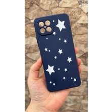 Vip Case Omix X600 Uyumlu Mini Yıldız Desenli Silikon Darbe Emici Klasik Korumalı Rubber Kılıf 277