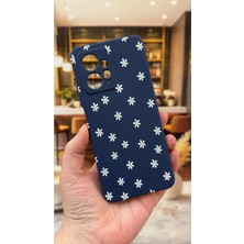 Vip Case Xiaomi Redmi Note 12 4g Uyumlu Mini Papatya Desenli Silikon Darbe Emici Klasik Korumalı Rubber Kılıf