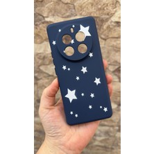 Vip Case Realme 12 Pro Uyumlu Mini Yıldız Desenli Silikon Darbe Emici Klasik Korumalı Rubber Kılıf 277