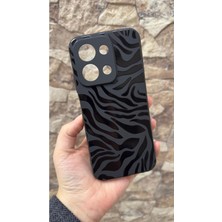 Vip Case Infinix Note 30 Uyumlu Zebra Desenli Silikon Darbe Emici Klasik Korumalı Rubber Kılıf 277
