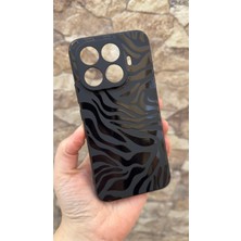 Vip Case Xiaomi Mi 15T Pro Uyumlu Zebra Desenli Silikon Darbe Emici Klasik Korumalı Rubber Kılıf 277