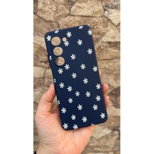 Vip Case Oppo A5 Uyumlu Mini Papatya Desenli Silikon Darbe Emici Klasik Korumalı Rubber Kılıf