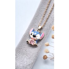 Serenity Lilo Stitch Çelik KOLYE05