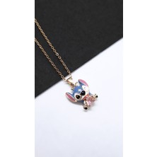 Serenity Lilo Stitch Çelik KOLYE05