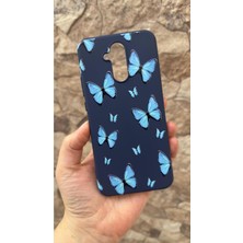 Vip Case Huawei Mate 20 Lite Uyumlu Mini Papatya Desenli Silikon Darbe Emici Klasik Korumalı Rubber Kılıf 277