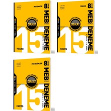 Hız Yayınları Hız 2026 8. Sınıf Lgs Matematik + Türkçe + Fen Branş Deneme Seti 3 Kitap