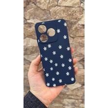 Vip Case Realme C61 Uyumlu Mini Papatya Desenli Silikon Darbe Emici Klasik Korumalı Rubber Kılıf