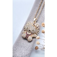 Serenity Hello Kity Figür Çelik KOLYE01