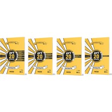 Hız Yayınları Hız 2025 Ayt 12. Sınıf 1. Dönem Matematik Deneme 1-2-3-4 Kitap Seti 4 Kitap