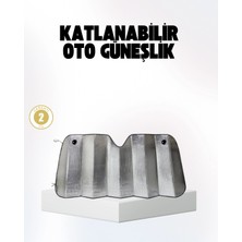 İlk El Grup Ieg™ Otomobil Güneşliği – Katlanabilir Tasarım ve Süngerli Isı Yalıtımı