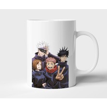 Gojo Itadori Megumi Nobara Jujutsu Kaisen Anime Tasarım Kupa - Hediyelik Kupa - Baskılı Kupa
