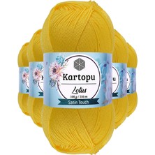 İlk El Grup Ieg™ 5 Adet Lotus Bikini Büstiyer Bluz Örgü Ipi  K323 Civciv Sarı