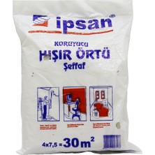 İlk El Grup Ieg™ 30-M2 = 4x7.5mt Hışır Şeffaf Koruyucu Örtü ()