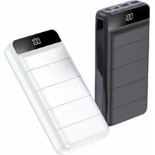 İlk El Grup Ieg™ Powerbank 50.000 Mah Dijital Göstergeli Taşınabilir 4 Portlu Hızlı Powerbank