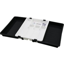 İlk El Grup Ieg™ Kayar Kaşıklık Iki Taraflı Çift Açılır Ayarlanabilir Çekmece Içi 36X69CM ()