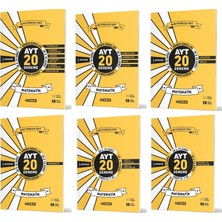 Hız Yayınları Hız 2025 Ayt 12. Sınıf 1. ve 2. Dönem Matematik Deneme 1-2-3-4-5-6 Kitap Seti 6 Kitap