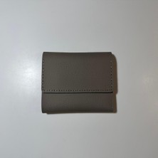 Hakiki Deri Kadın Cüzdan Orta Boy Vizon