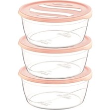 İlk El Grup Ieg™ Saklama Kabı Karizma Yuvarlak 3lü No:2 ROYALEKS-ÇNK2149