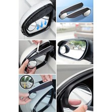 İlk El Grup Ieg™ 2 Adet Kör Nokta Aynalı Araba Yan Ayna ve Yağmur Koruyucu Siperlik