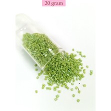 İlk El Grup Ieg™ Kesme Cam Boncuk 2mm - 20 Gram - Yeşil -BNC325