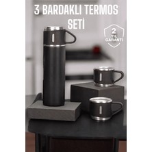 Starseven 500 ml Kapasiteli Taşınabilir Basınçlı Termos Seti Günlük Kullanım Için Ideal