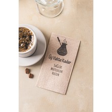 NapkinStore Baskılı Sunum Peçetesi ( Üç Vakte Kadar ) Çift Katlı 24 Adet
