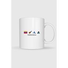 Bahriyeli Collection  Özgür Venezuela ve Maduro Baskılı Kupa Bardak
