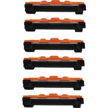 Brother HL-1111 (Hl-11 / HL1111) -MFC-1811 (MFC1811) Yazıcı Uyumlu 6 Adet TN-1040 (TN1040) Çipli Muadil Toner