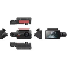3 Inç IPS Ekranlı Full Hd Araç Kamerası – Kablosuz, Gece Görüş ve Hareket Algılama Özellikli Dashcam ( Lisinya )